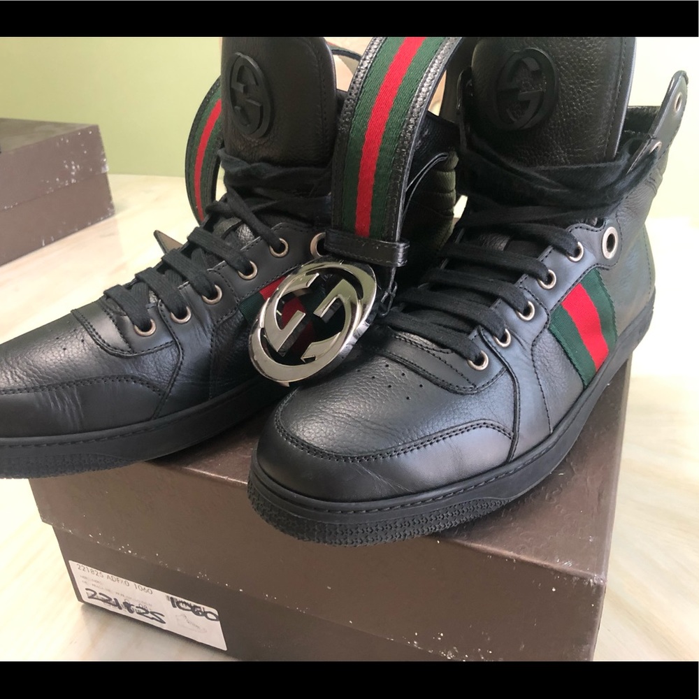 Gucci shoes and belt